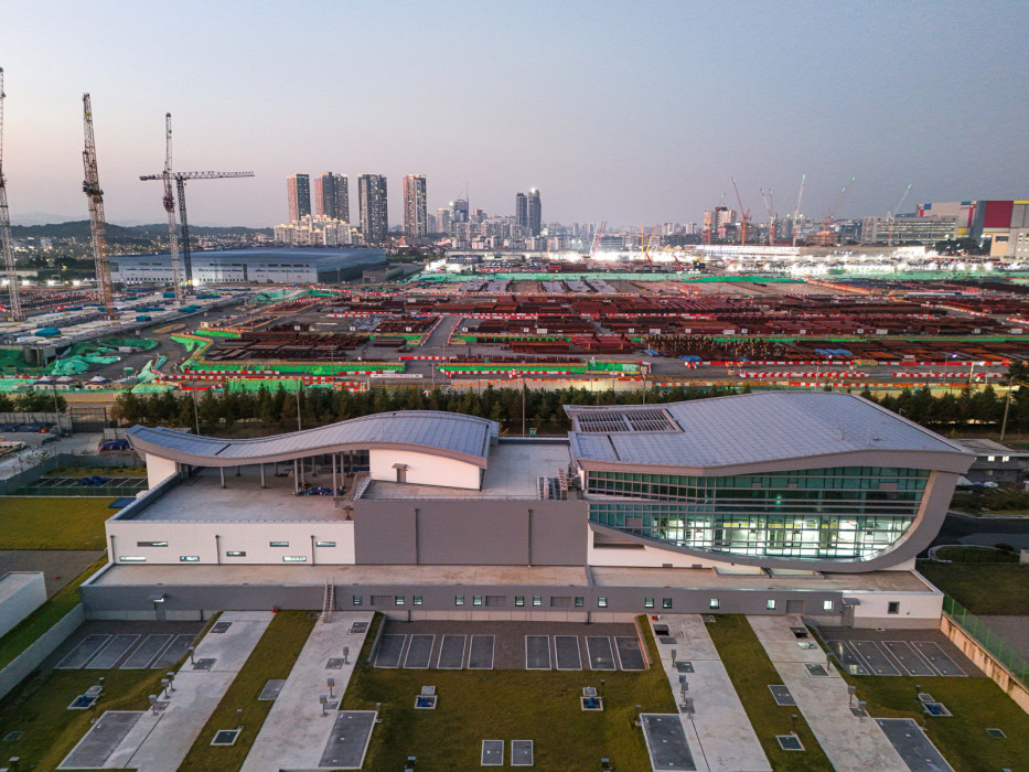 Samsung Electronics Pyeongtaek Godeok Integrated Wastewater Treatment Plant Stage 3 New Construction 이미지